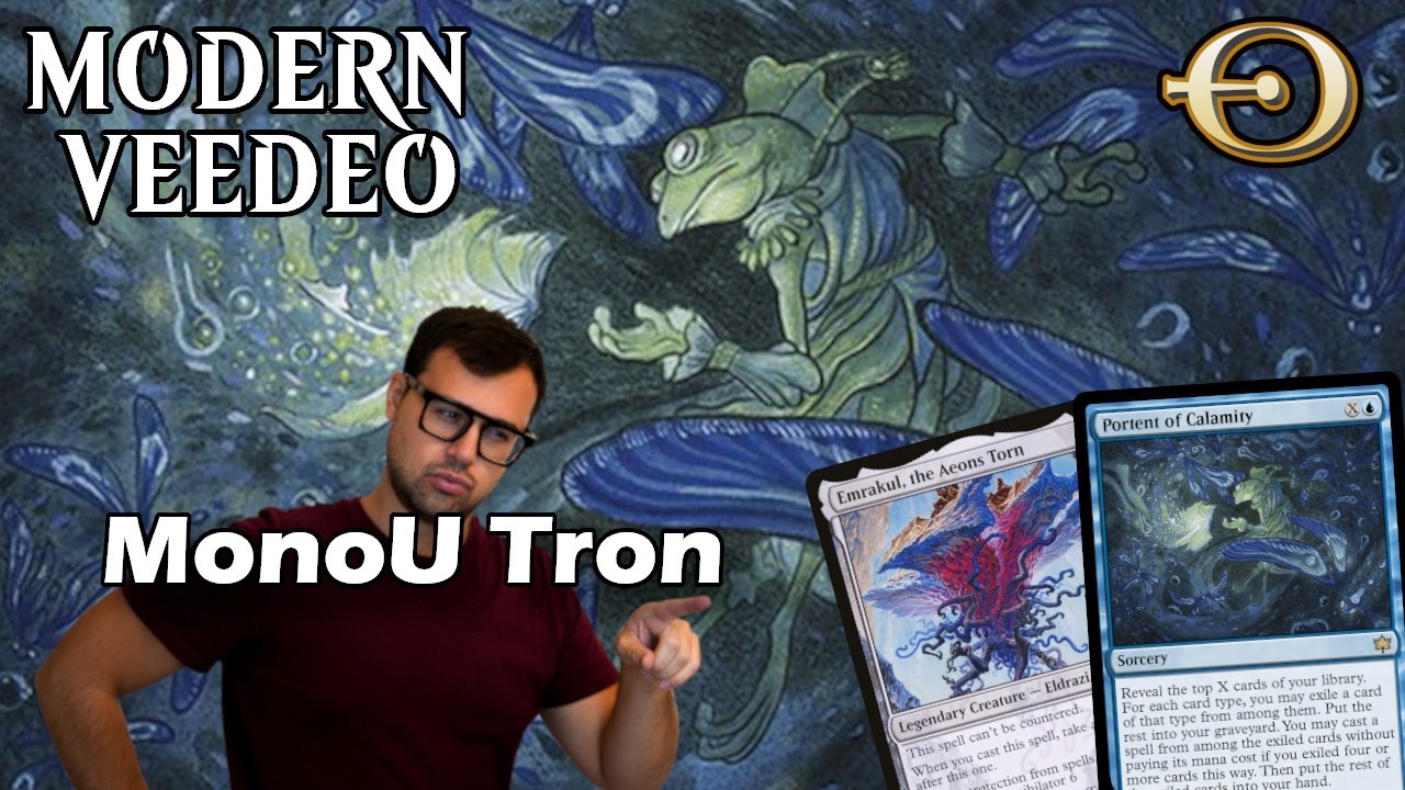 На 4-м ходу разыграть Эмракула так легко с моно-синим Троном! | Modern | MTGO