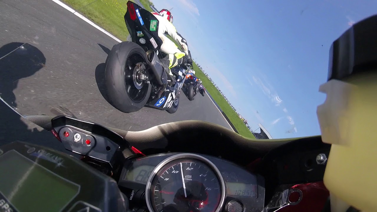 IDM 2018 Rennen 2 Supersport 600 Oschersleben Max Moutschka onboard