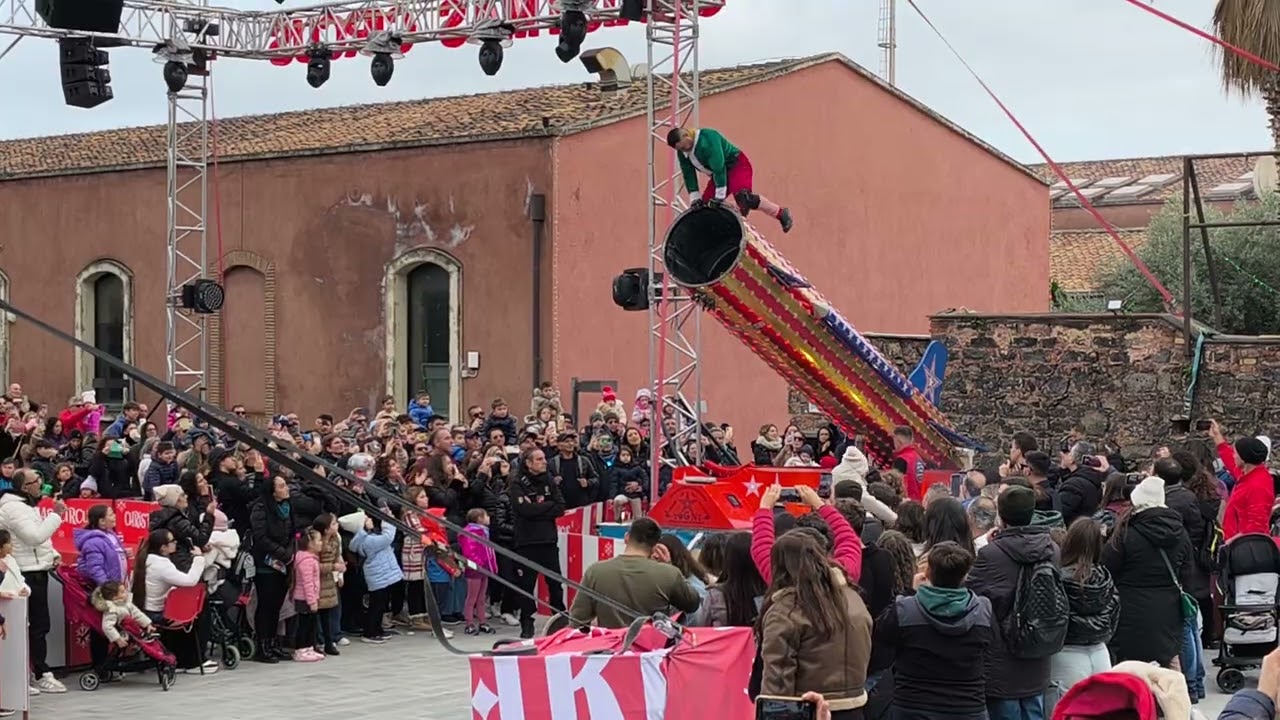 Villaggio di Babbo Natale. Le ciminiere Catania