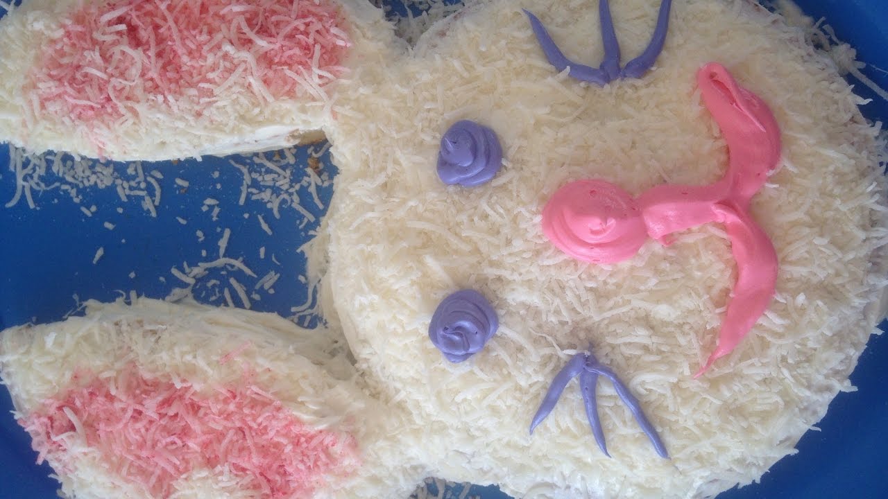 How to Make a Easter Bunny Cake