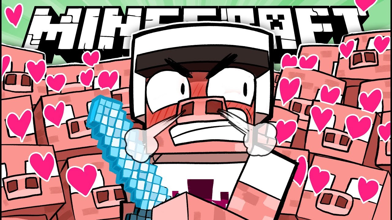 Wildcat gets pranked with pigs and TNT! - Minecraft Funny Pranks