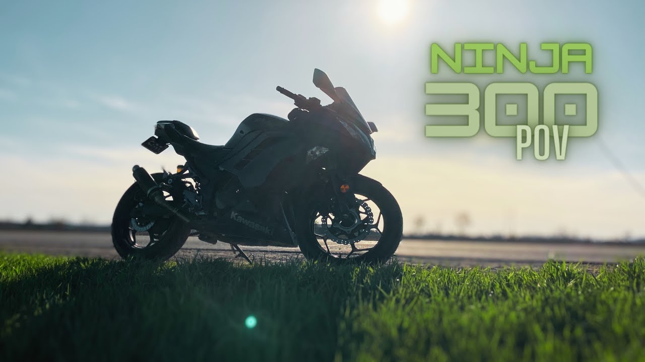 Kawasaki Ninja 300 POV 4K - w/ Commentary