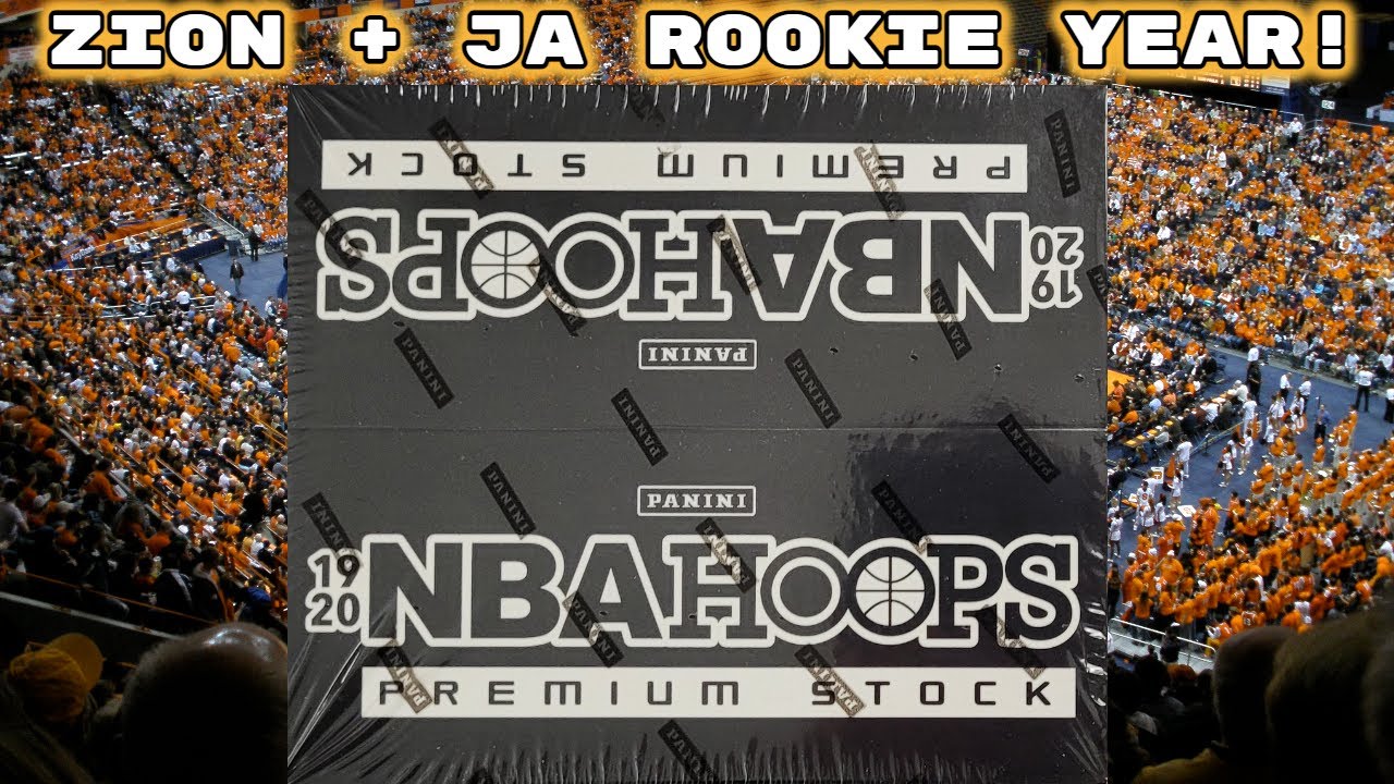 Zion & Ja Morant Rookie Chance! 2019-20 Panini NBA Hoops Premium Stock Cello Box Break!