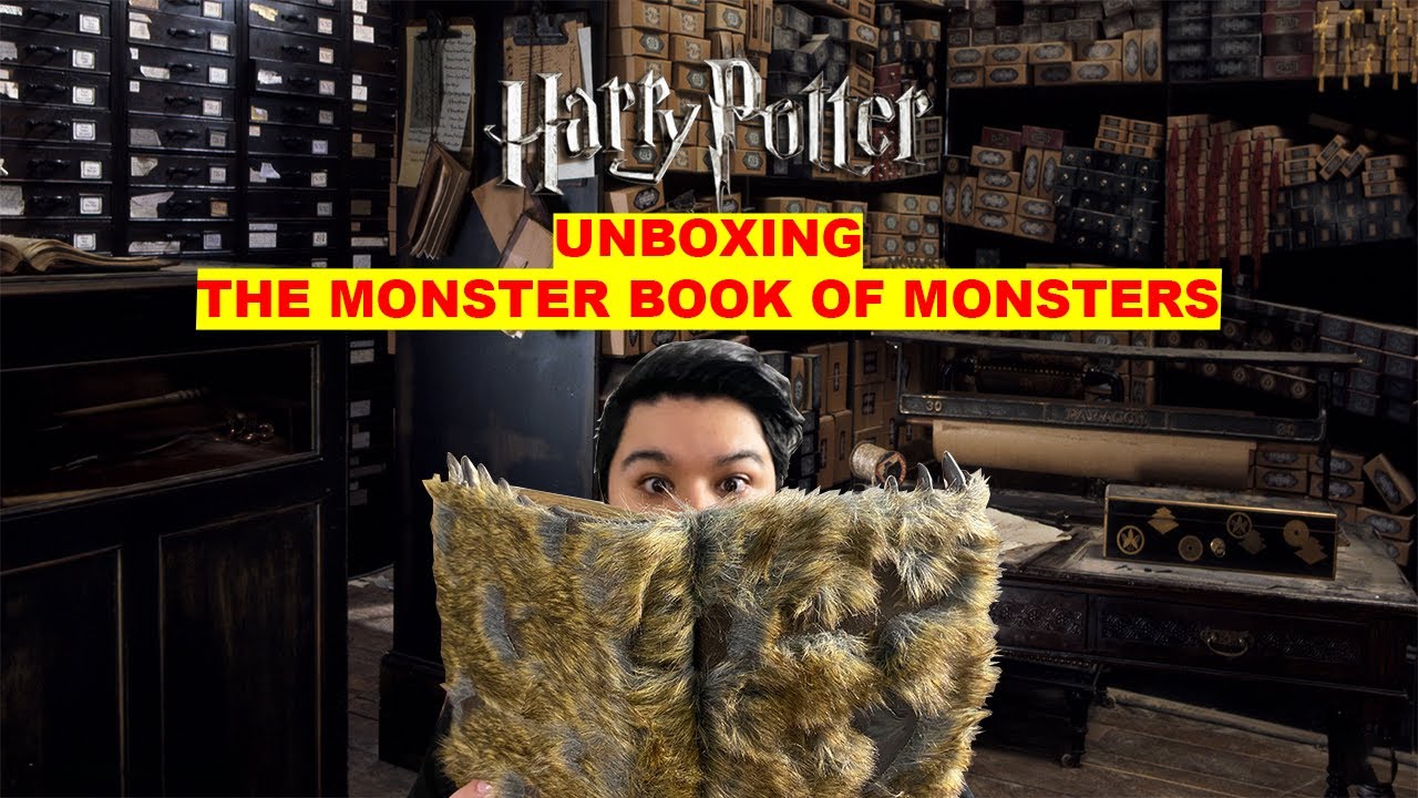 UNBOXING The Monster Book of Monsters | Insight Editions