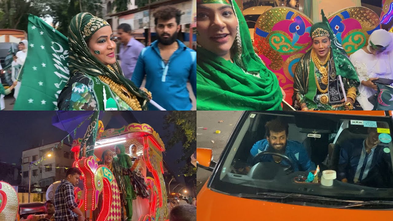 Milad Mai Kardiya Dhamal🤪Police Ne Rok Kyu Diya🤔|Public Ka Itna Pyaar😭|Humne Kya Bata|Kya Ronak hai😍