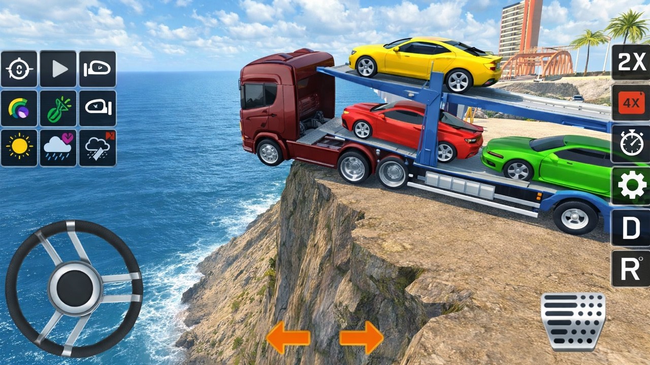 Euro Simulator 3D Truck Gameplay | Realistic Truck Driving Simulator | Android Truck Game