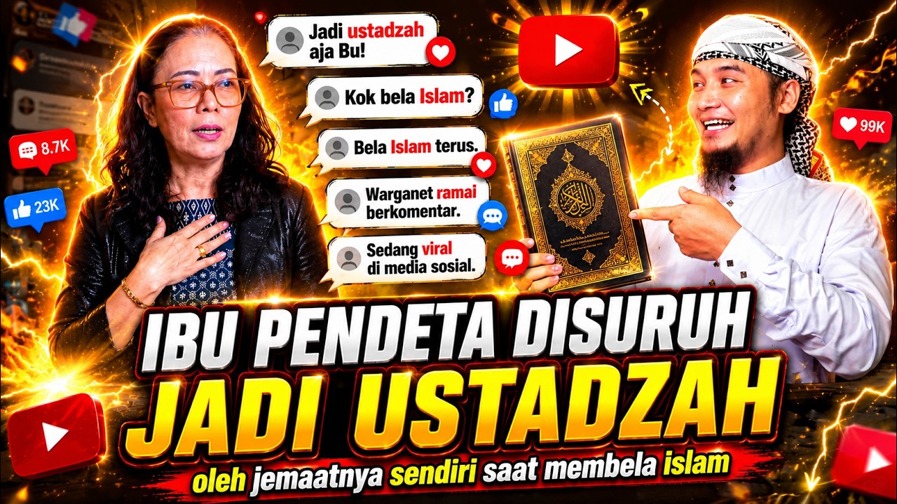 Ibu Pendeta Dimarahi Umat Kristen Gara-gara bela Agama Islam!?