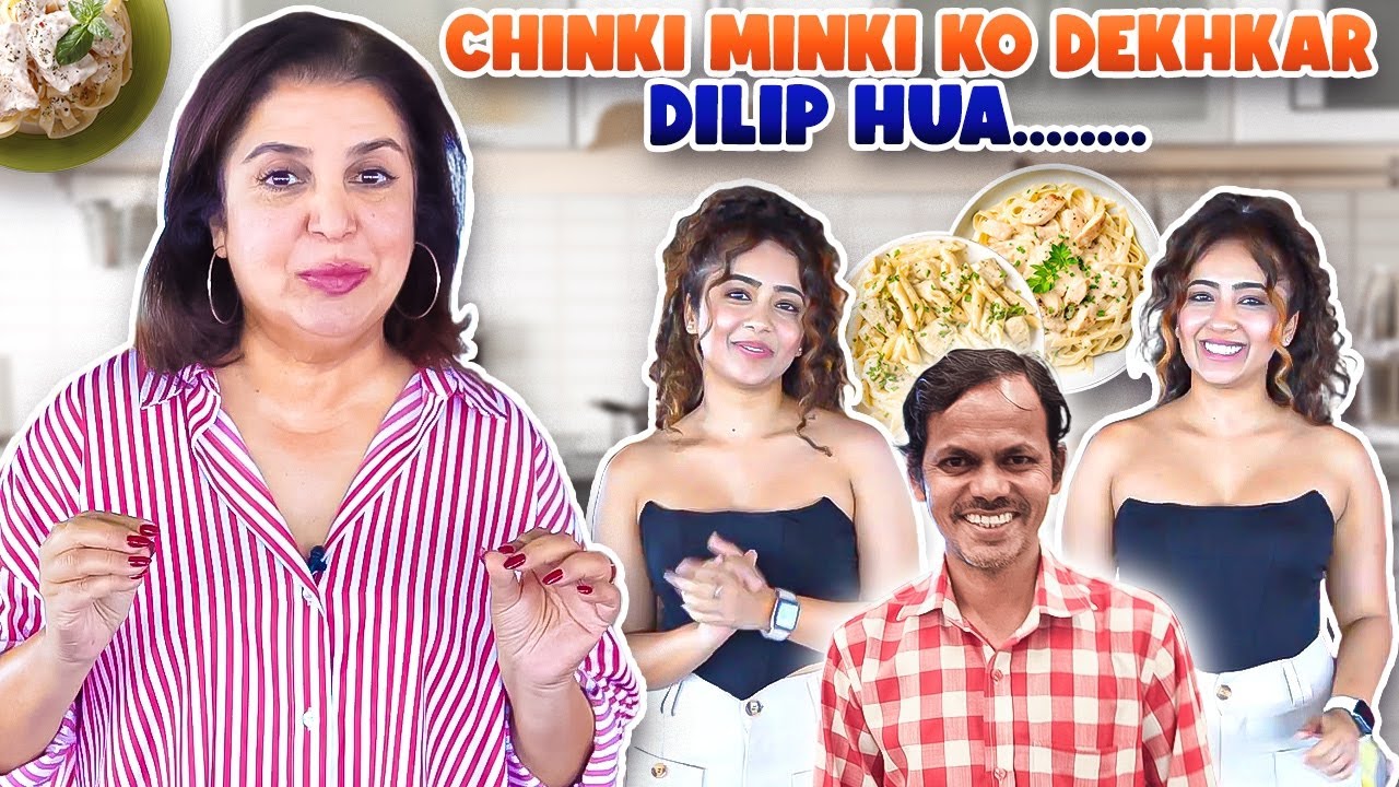 Chinki Minki Ko Dekh Kar Dilip Ko Laga Shock! | @FarahKhanK
