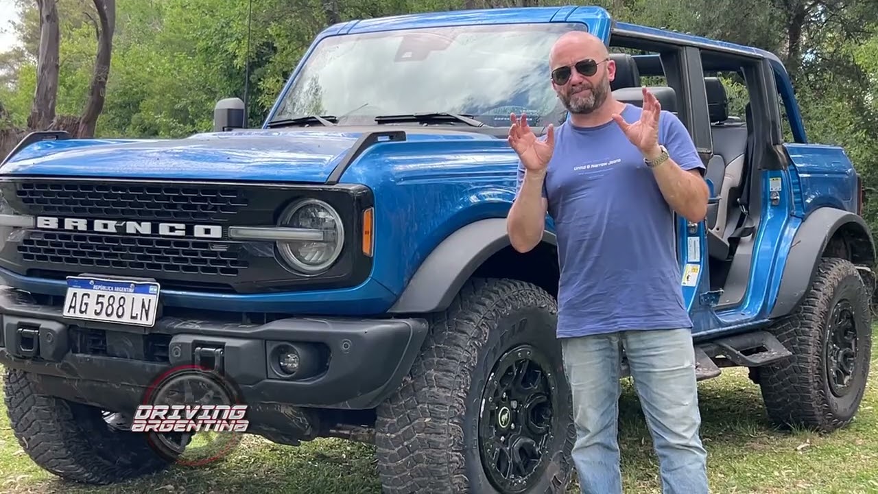 Driving Argentina 2025. Test Drive Ford Bronco Wildtrac Sasquatch. Stand de Honda en Caril&oacute;