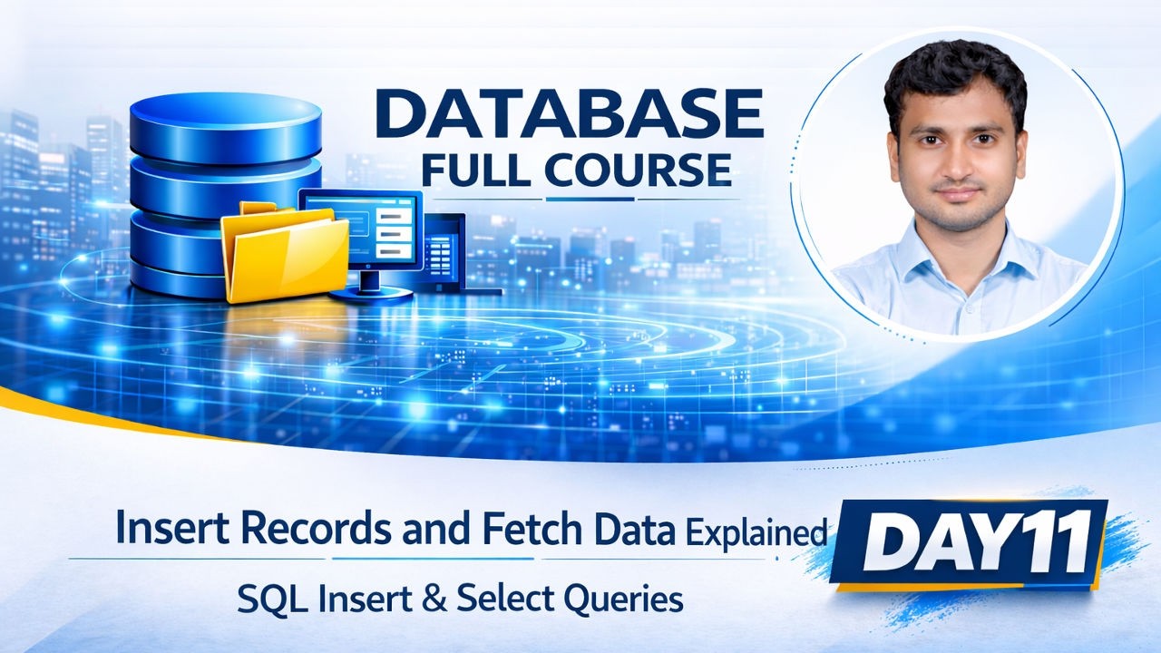 Insert Records and Fetch Data Explained | SQL Insert & Select Queries | Coding Hub