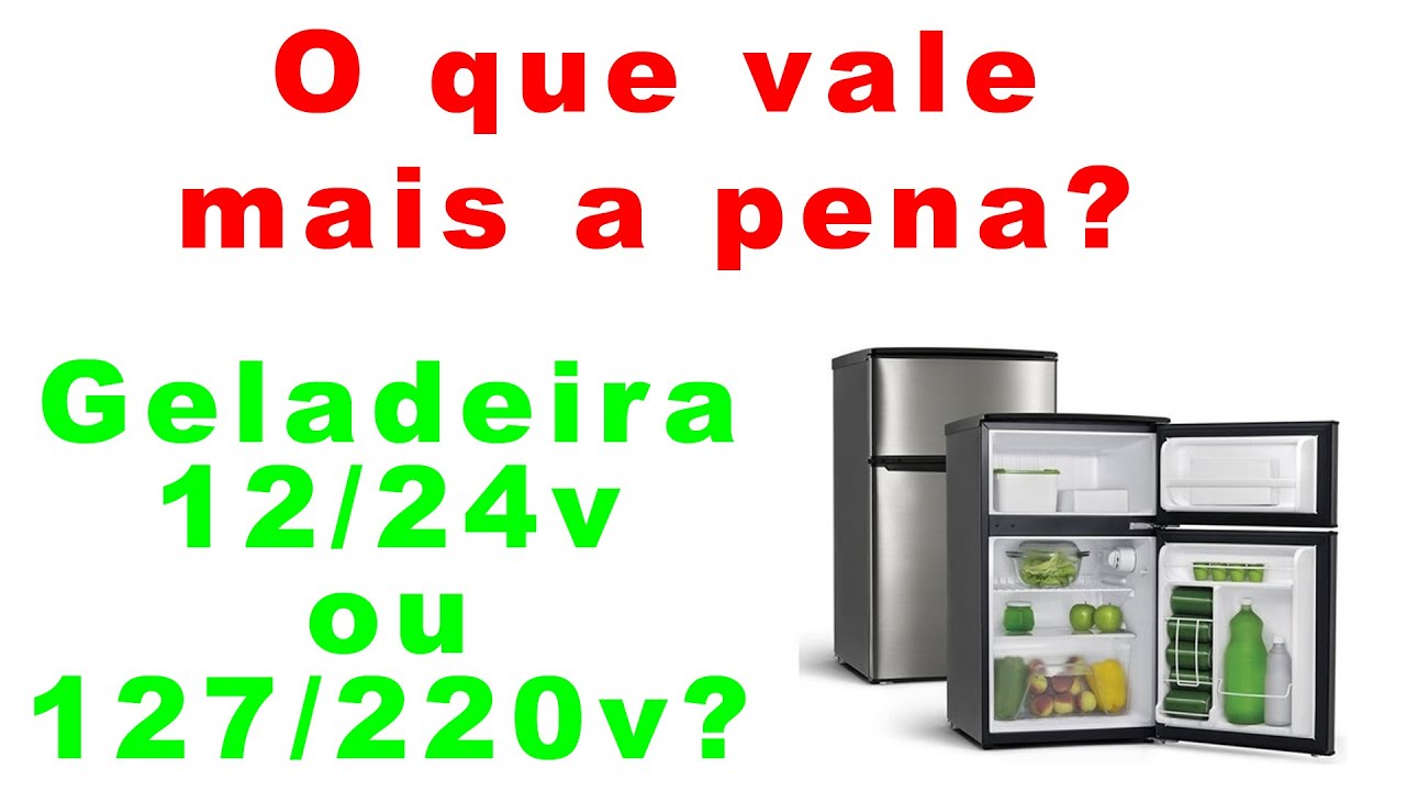 Vale a pena converter a Geladeira para 12v?