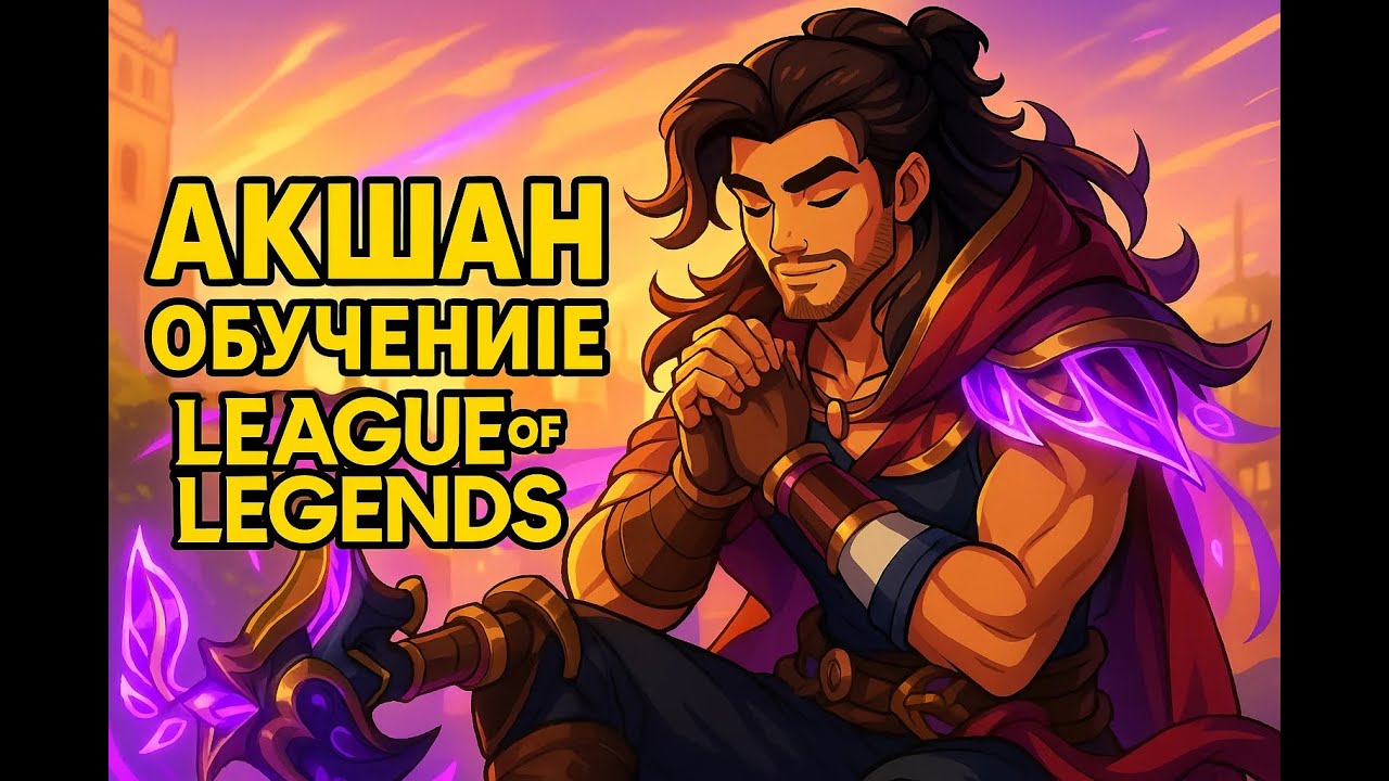 Акшан ОБУЧЕНИЕ ИГРЕ ЛИГА ЛЕГЕНД #ЛигаЛегенд #сезон2025 #LeagueOfLegends #leagueoflegends #games