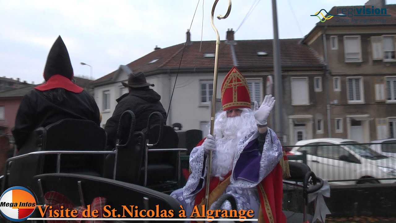 Visite de St.Nicolas à Algrange