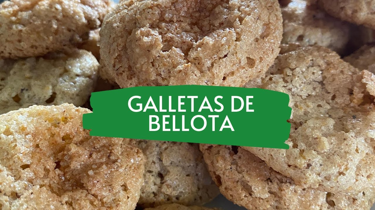 Las mismísimas GALLETAS DE BELLOTAS 🐿 | Chef Juan Angel