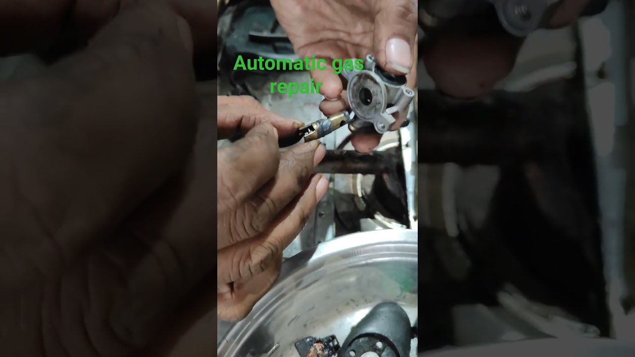 Automatic gas stove repair/#viral video #shorts video #shorts #simple #repair video