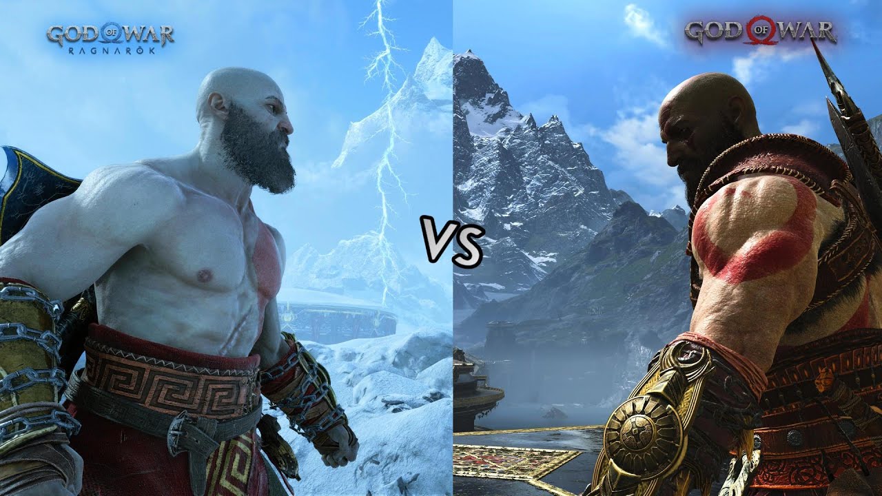 How God of War's Map Transformed Over The Time (2018 - Ragnarök)