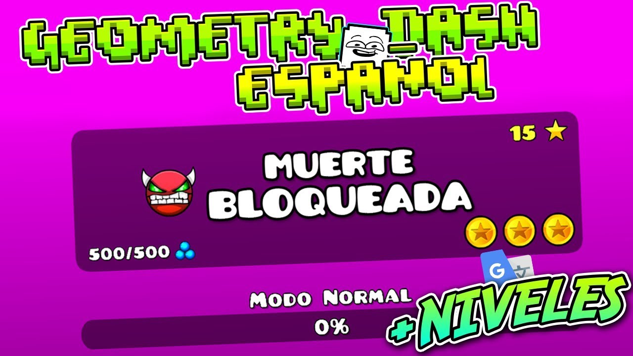 POR FIN GEOMETRY DASH EN ESPAÑOL!!!