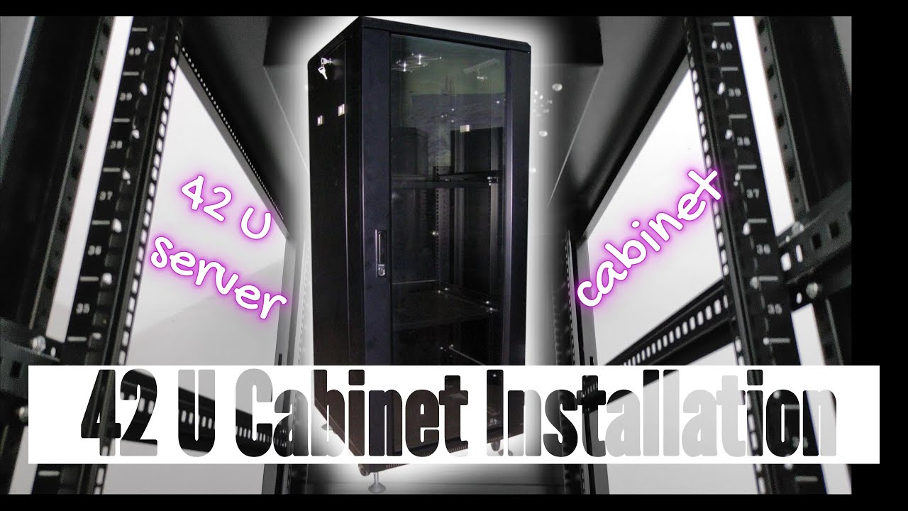 How to Install a 42U Server Rack Cabinet For Office And factory 600x800 MM Part 1 Step-by-Step Guide