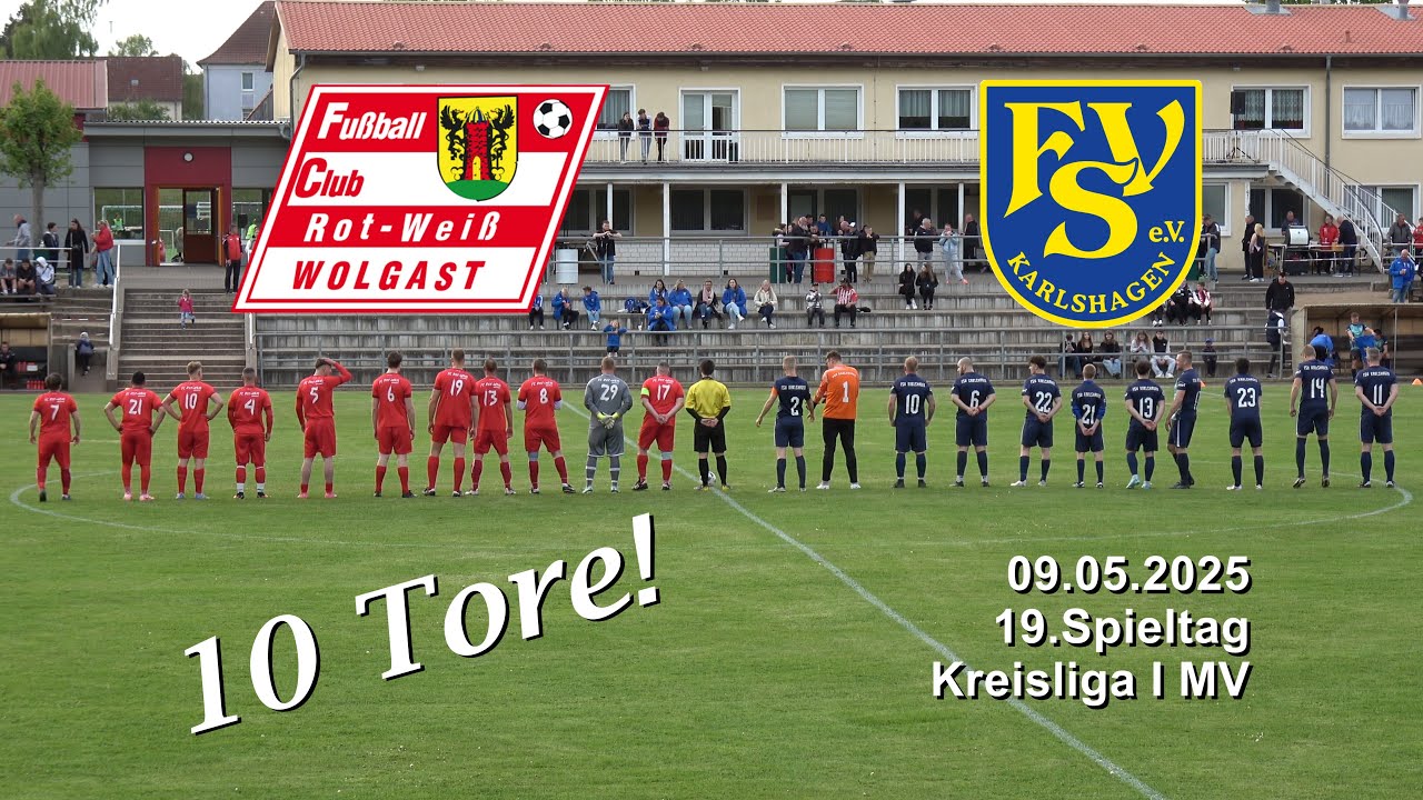 19.Spt. FC Rot-Weiß Wolgast II : FSV Karlshagen 8:2 KL MV