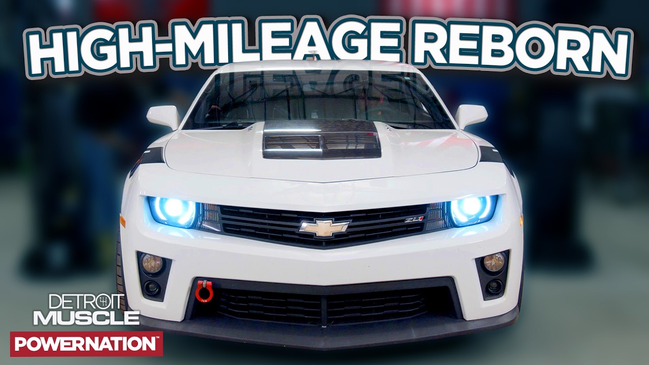 This High-Mileage Camaro ZL1 Deserves a Tuneup... and WAY MORE! - Detroit Muscle S12, E11