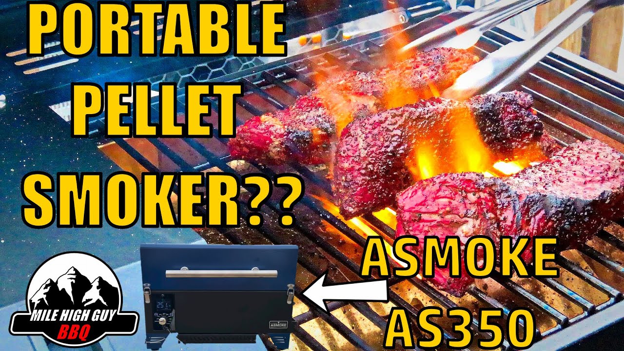 Asmoke AS350 - The Best Portable Pellet Smoker?