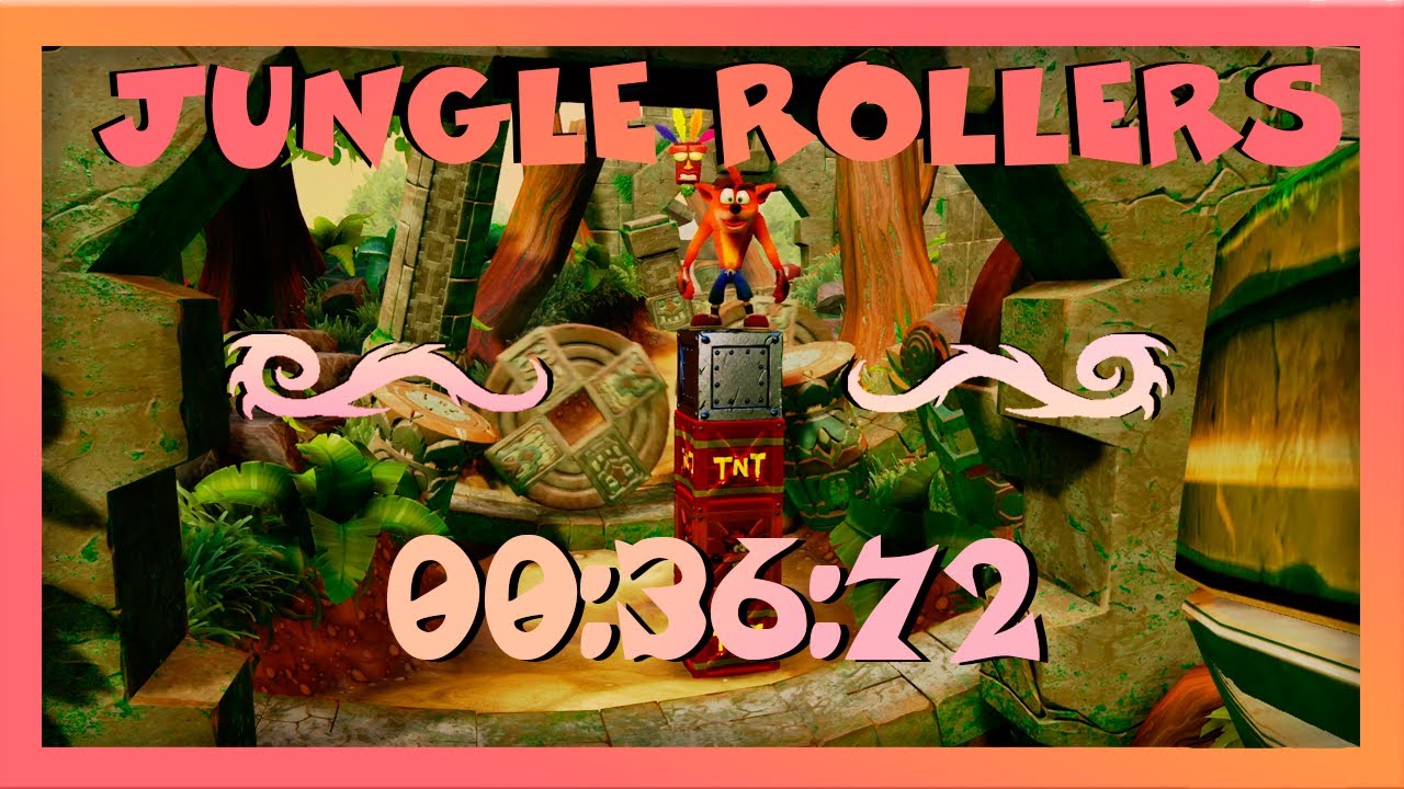 Jungle Rollers Time Trial in 36s 720ms (Former World Record) | Crash N. Sane Trilogy
