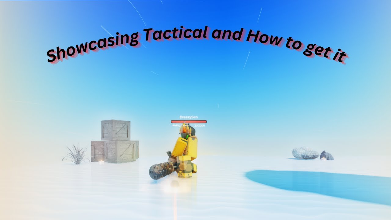 Tactical Showcase and How to get it! | Fight For Survival