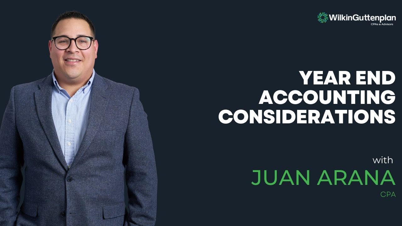 Year-End Accounting Considerations