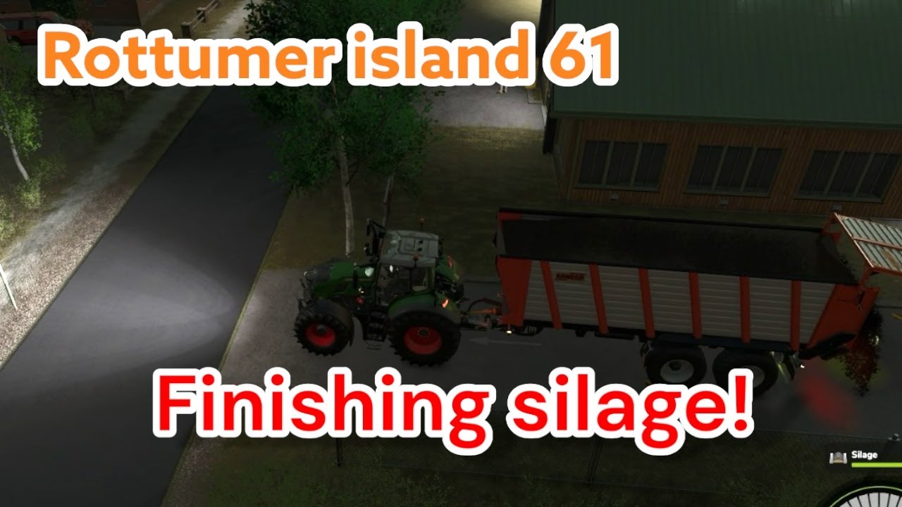 🚜 Rottumer Island 61 | Finishing Silage ✅ & Selling Crops 💰 FS25