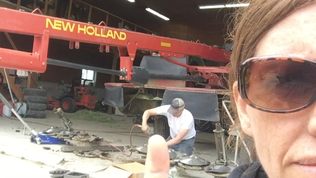 Harvesting First Cut Hay 2017 |  Vlog 24