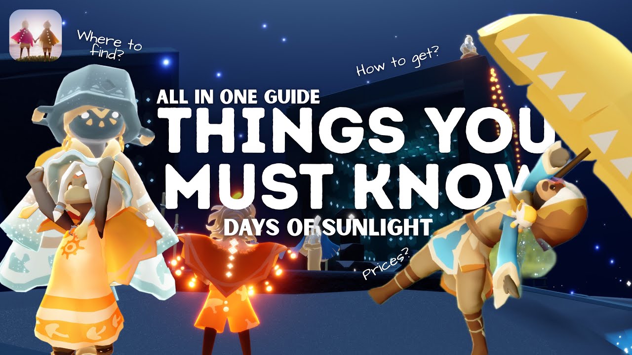 Days of Sunlight FULL GUIDE 🌞 Everything You Need to Know - Sky: Children of the Light