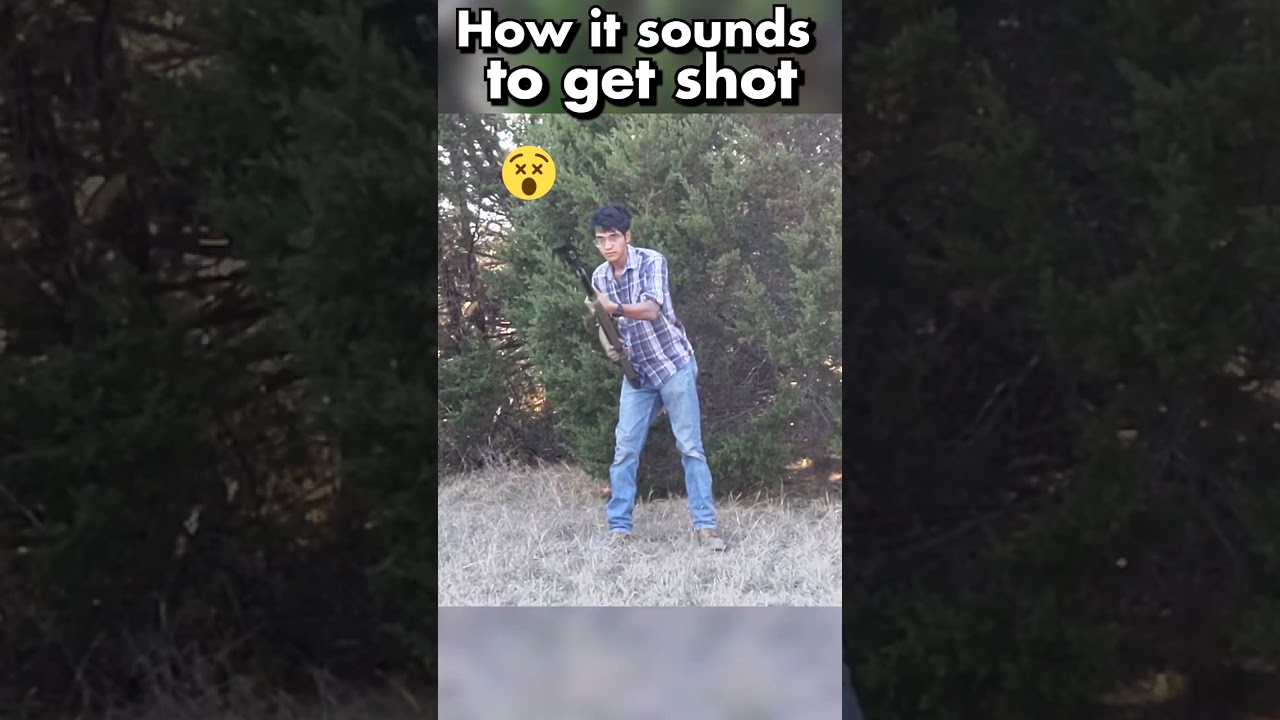 How it sounds to get shot