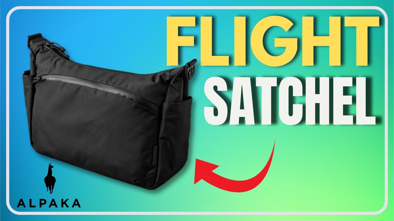 ALPAKA Flight Satchel: Much More Than A Flight Day Bag