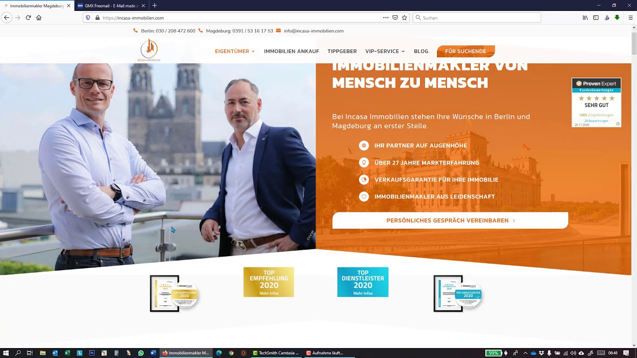 Kostenlose Immobilienbewertung in Magdeburg online &ndash; www.incasa.immobilien