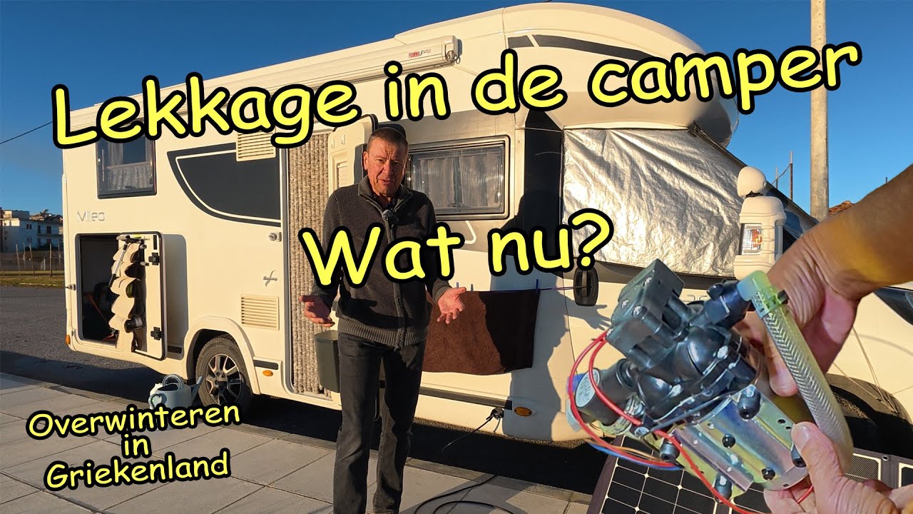#560 (20) Lekkage in de camper: wat nu? | Overwinteren in Griekenland