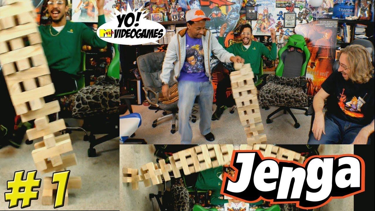 Big Jenga Tournament! Round 1 - YoVideogames