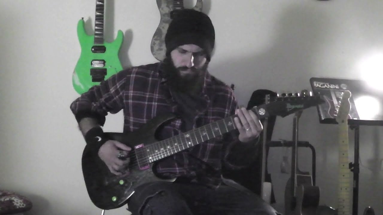 At the gates -  Blinded by fear (Guitar Cover)