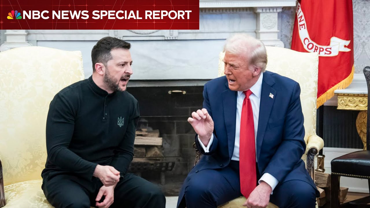 Special Report: Trump and Zelenskyy meet in tense Oval Oval exchange