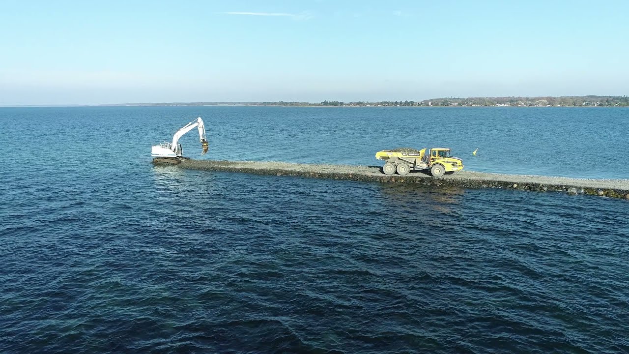 Vordingborg havn - M.J. Eriksson Dæmning status 1 25-10-2021
