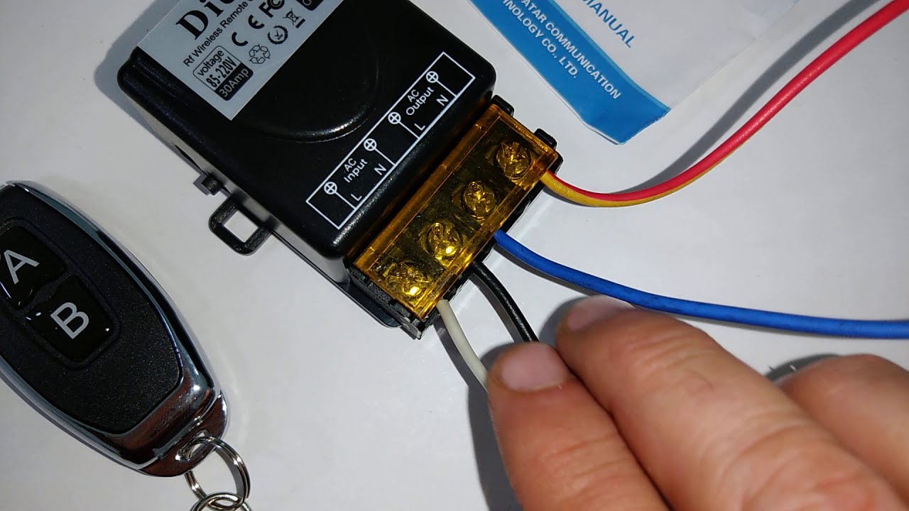 Como ligar e configurar m&oacute;dulo Diese e os controles remotos