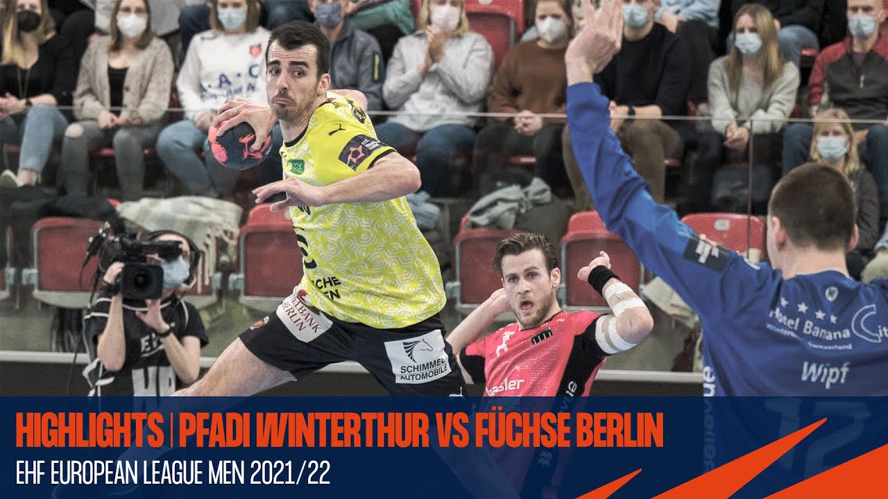Pfadi Winterthur vs Füchse Berlin | Highlights | Round 6 | EHF European League Men 2021/22