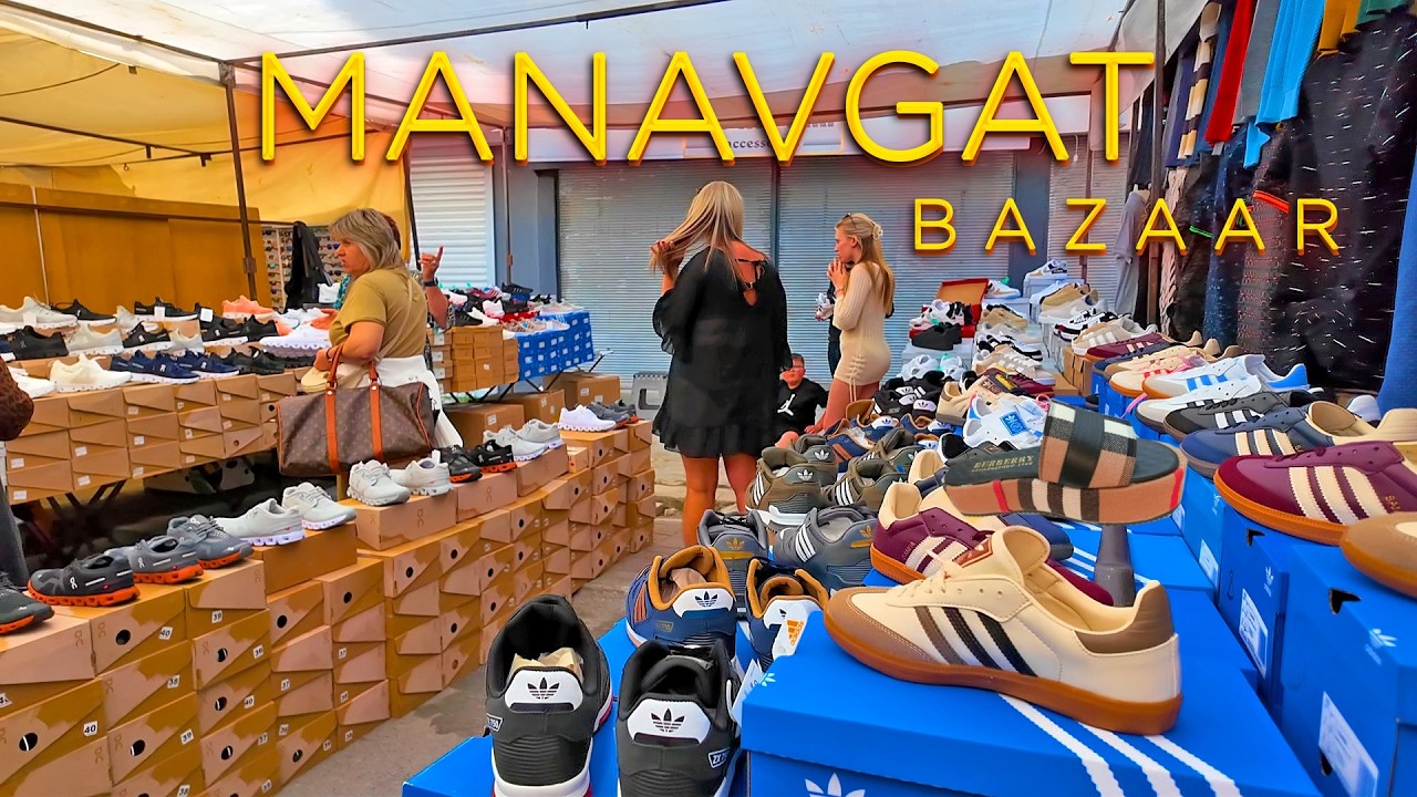 Manavgat BAZAAR on MONDAYS / REPLICA CITY Market TÜRKIYE #side #turkey
