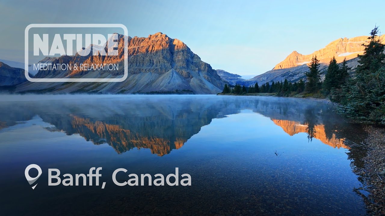 Immersive 4K Banff National Park: Escape into Nature, Calm, and Serenity