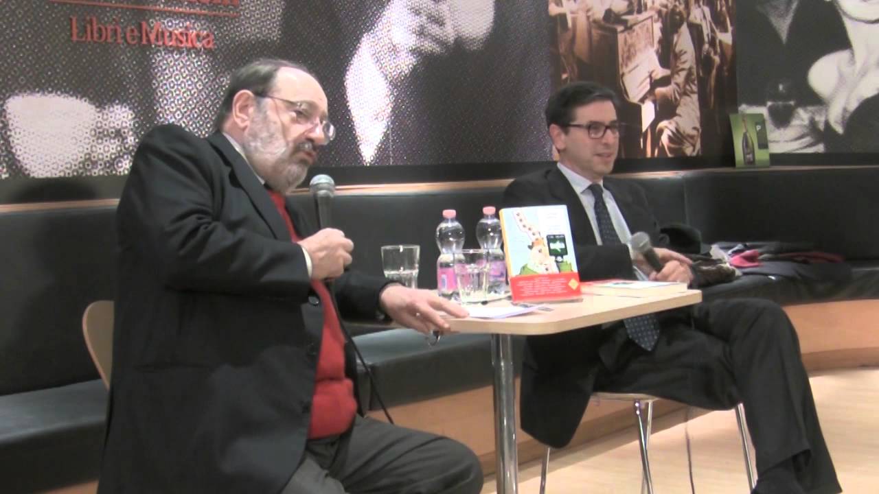 Antonio Monda e Umberto Eco 