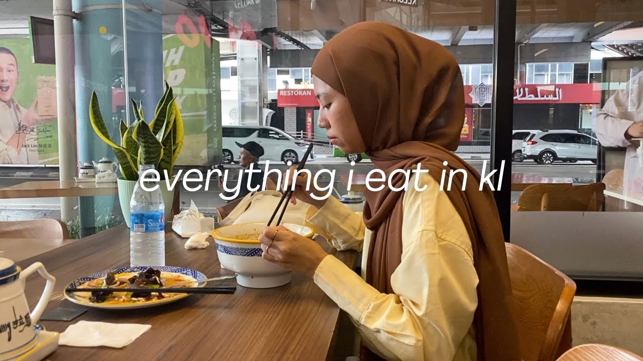 every bits & pieces of what i eat in kl for 3 days straight!