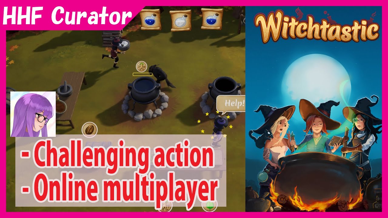 (Let's online multi play) Witchtastic [PC/Steam]