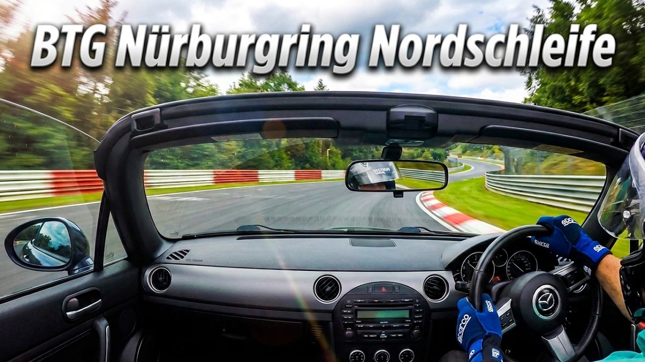 BTG Nürburgring Nordschleife, BBR GTi MX5 NC 185 Super, TF 17-08-2023, lap 5-6 (~10 min yellows)