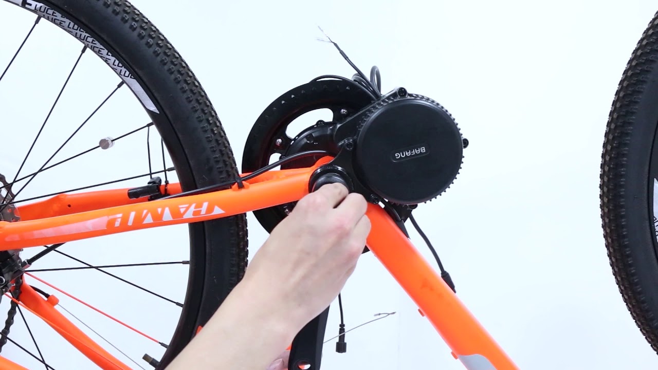 BAFANG mid drive kit installation