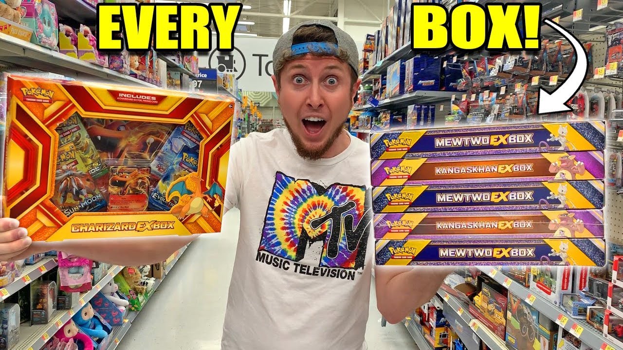 I Bought EVERY CLEARANCE POKEMON CARD COLLECTION BOX at a Walmart Store! (EX Opening)