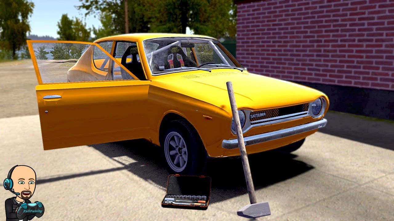 ON RETAPE LA CARROSSERIE ET UNE NOUVELLE PEINTURE POUR LA SATSUMA / My Summer Car [FR] saison 2 #26